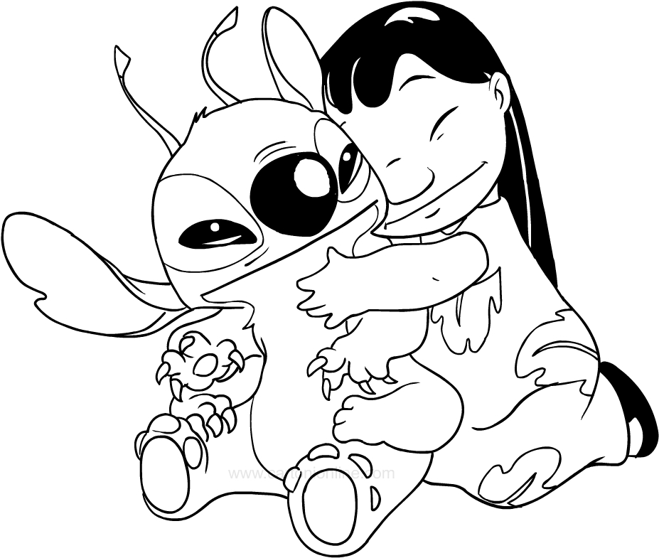 Stich kolorowanki